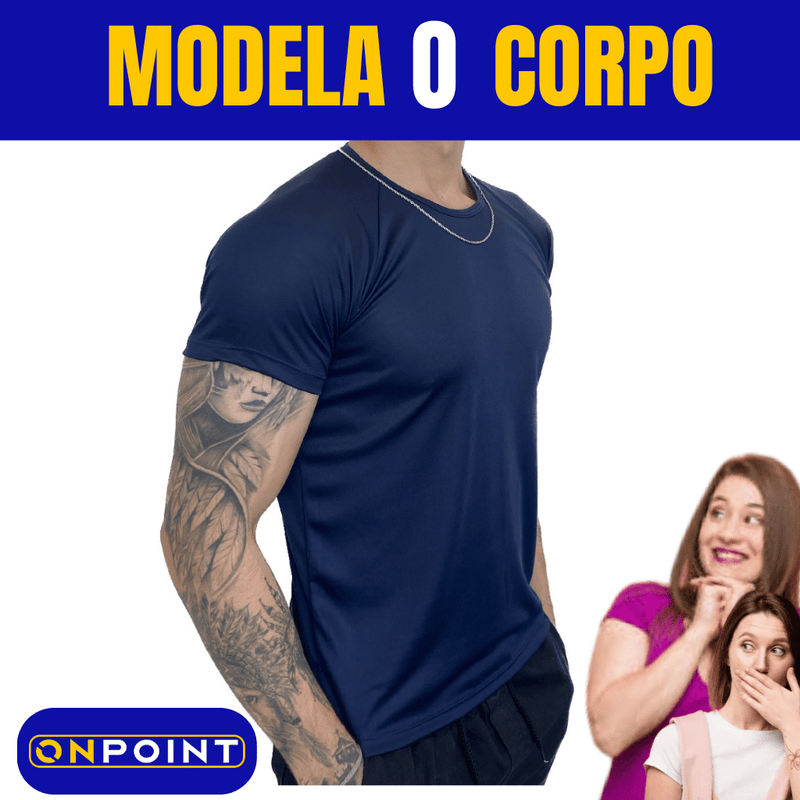 Compre um LEVE CINCO! Camisetas Dry Fit Masculina - Casual - Treino - Academia - Esportes - Exercícios - Corrida